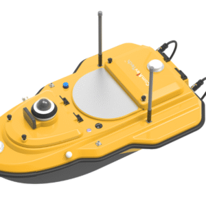 SV600 USV – High-Precision Unmanned Surface Vessel designed for hydrographic surveying and mapping, equipped with GNSS+IMU, dual-payload system, and obstacle-avoidance radar.